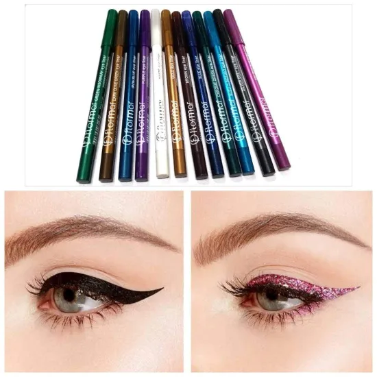 12 pcs Flormar Colourful Eye Liner Set